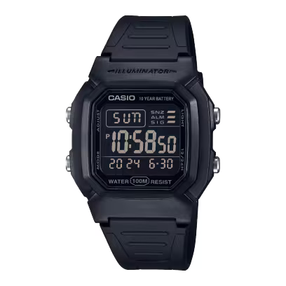 Casio W-800H-1BVDF Black Digital Watch
