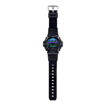 Casio G-Shock DW-6900RGB-1 Black Rainbow Watch