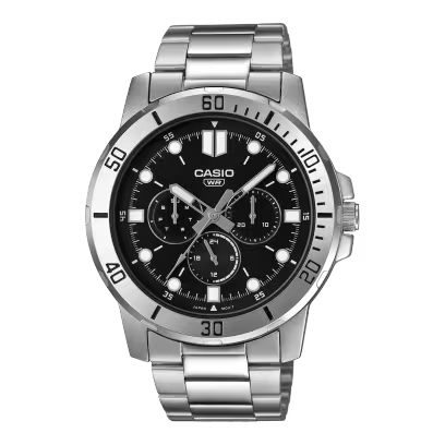 Casio MTP-VD300D-1EUDF – Men’s Black Dial Watch