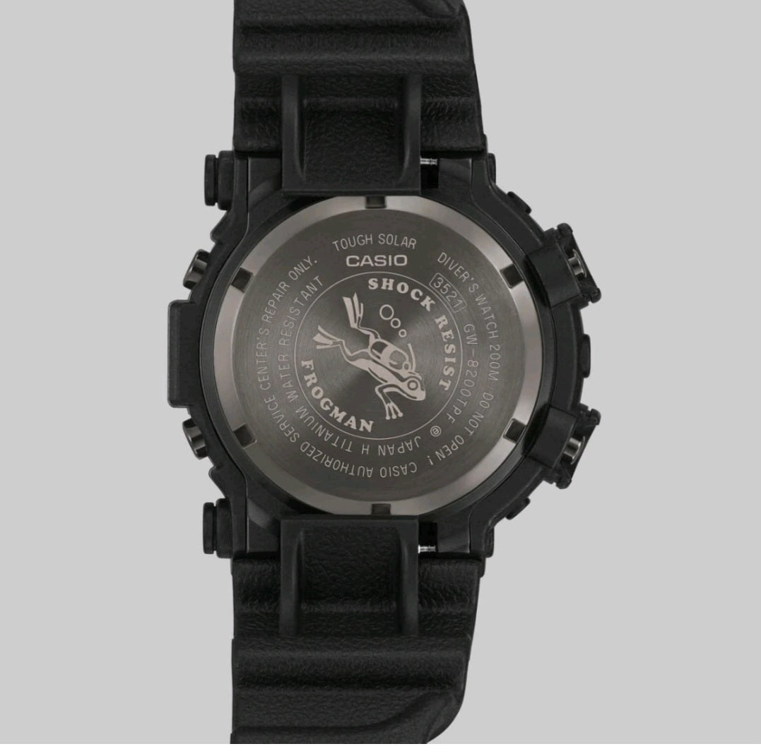 Casio G-Shock GW-8200TPF-1A Frogman Limited Edition | Titanium | Tough Solar | Made in Japan