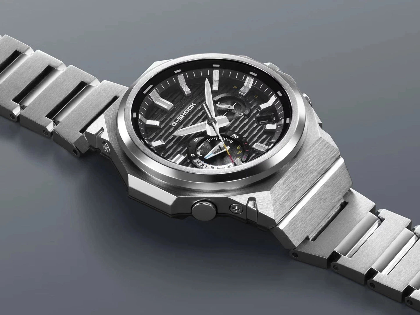 Casio G-SHOCK G-STEEL GST-B1000BD-1ADR Tough Solar Bluetooth Black IP Stainless Steel Watch 200M