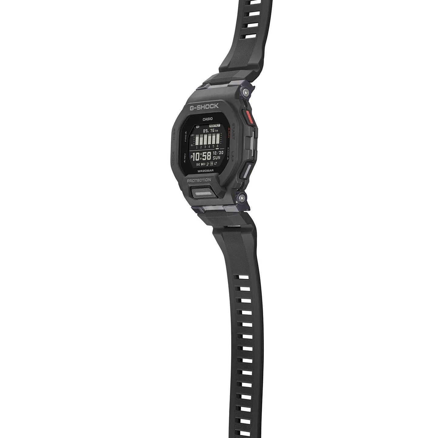 G-SHOCK GBD-200-1DR G-SQUAD Bluetooth Sports Watch – Black