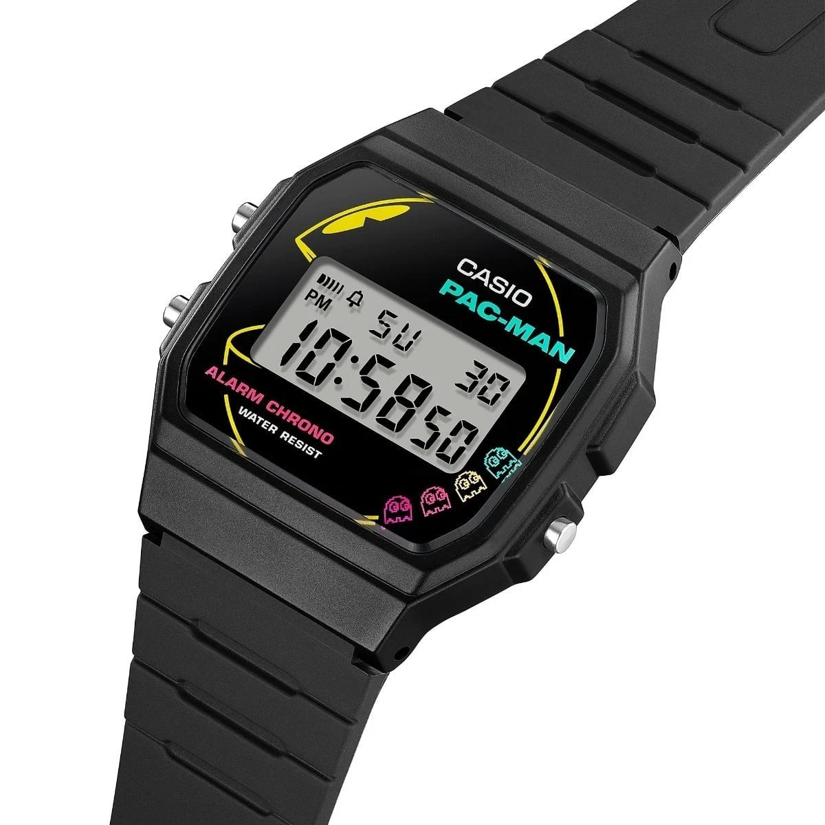 Casio × PAC-MAN F-91WPC-1ADR Limited Edition Digital Watch