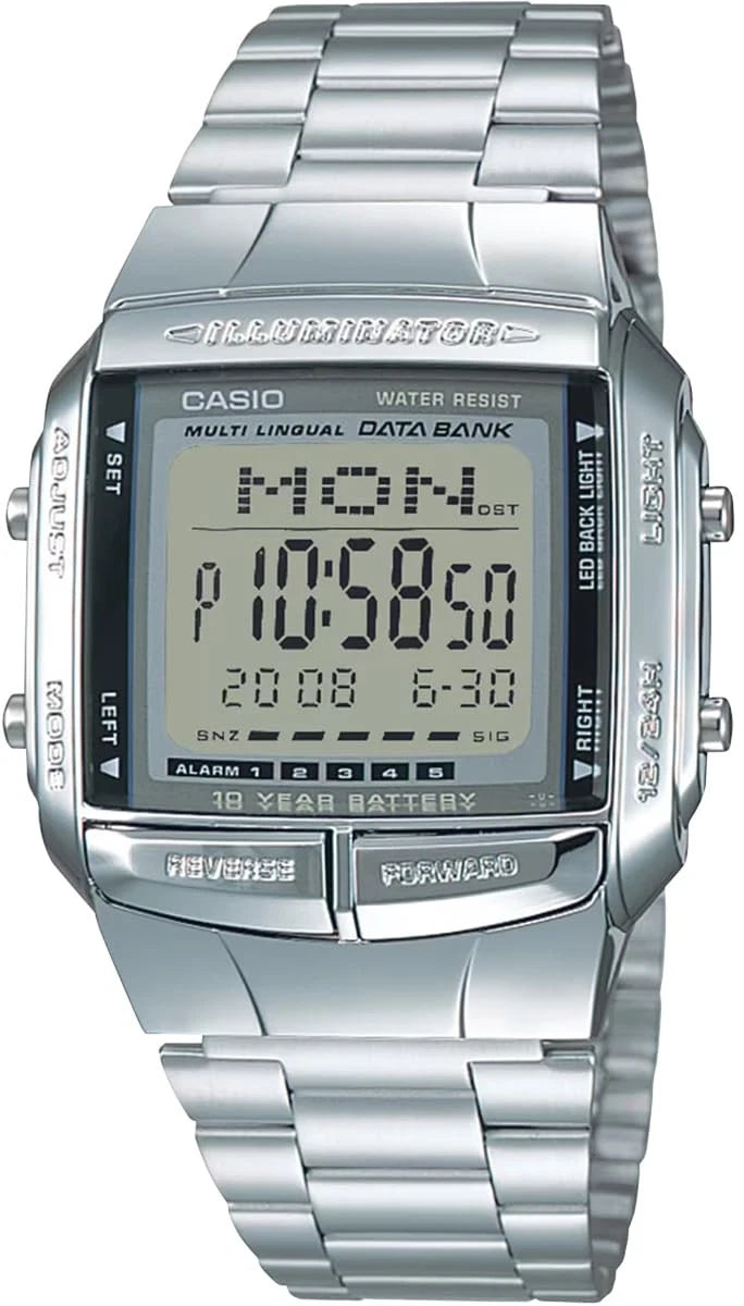 Casio DB-360-1ADF Data Bank Digital Watch