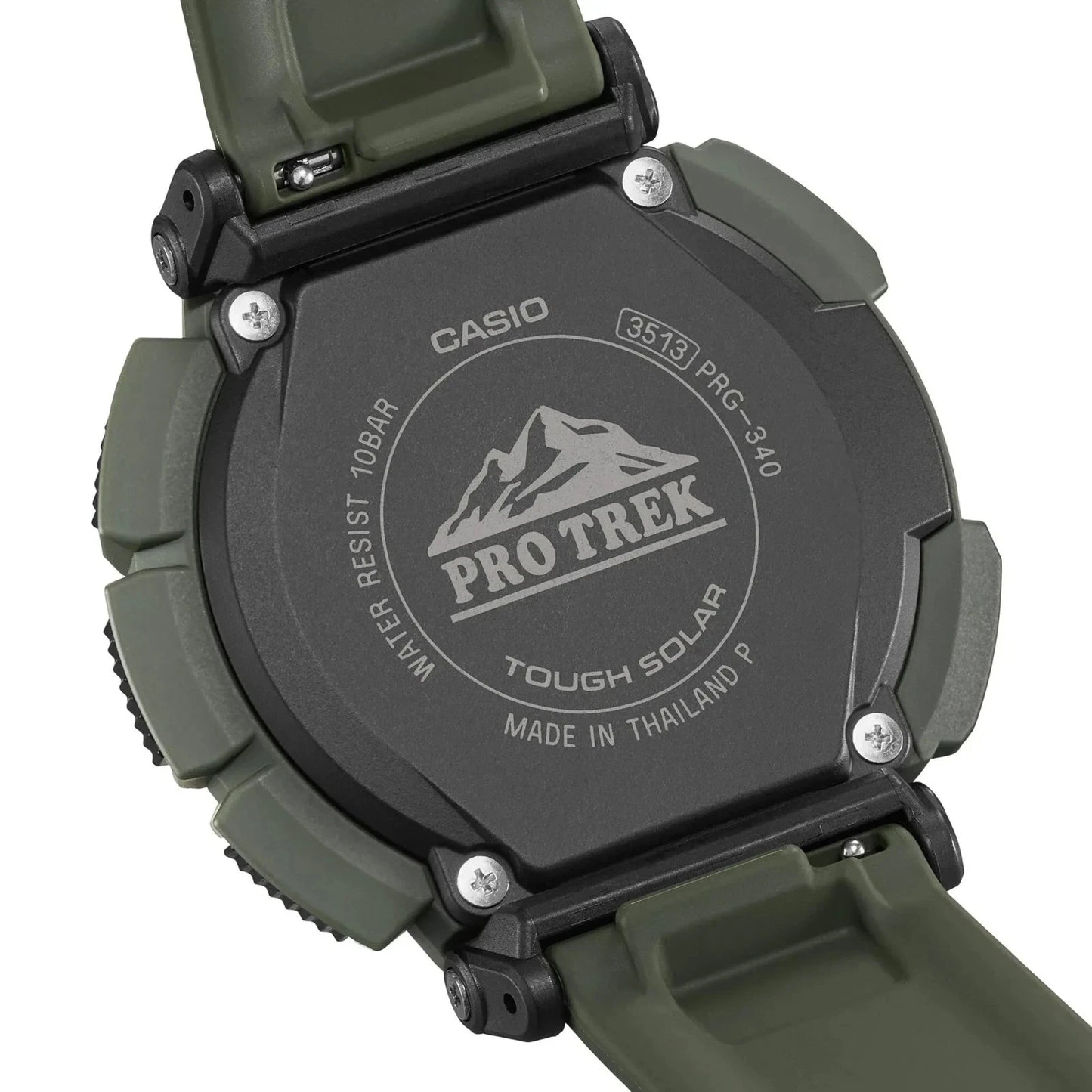 Casio Pro Trek PRG-340-1DR Tough Solar Triple Sensor Watch