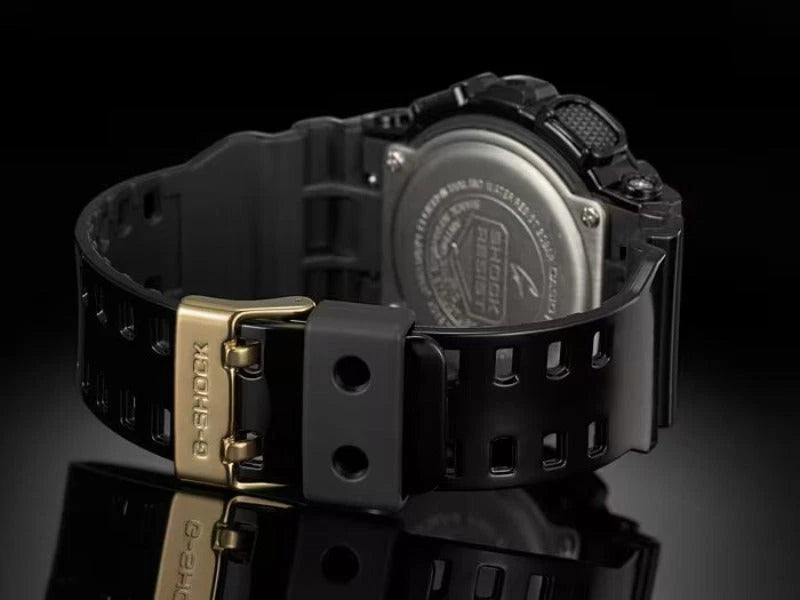 Casio G-SHOCK GA-140GB-1A1 Black Gold Analog-Digital Watch | 200M Water Resistant | Shock Resistant