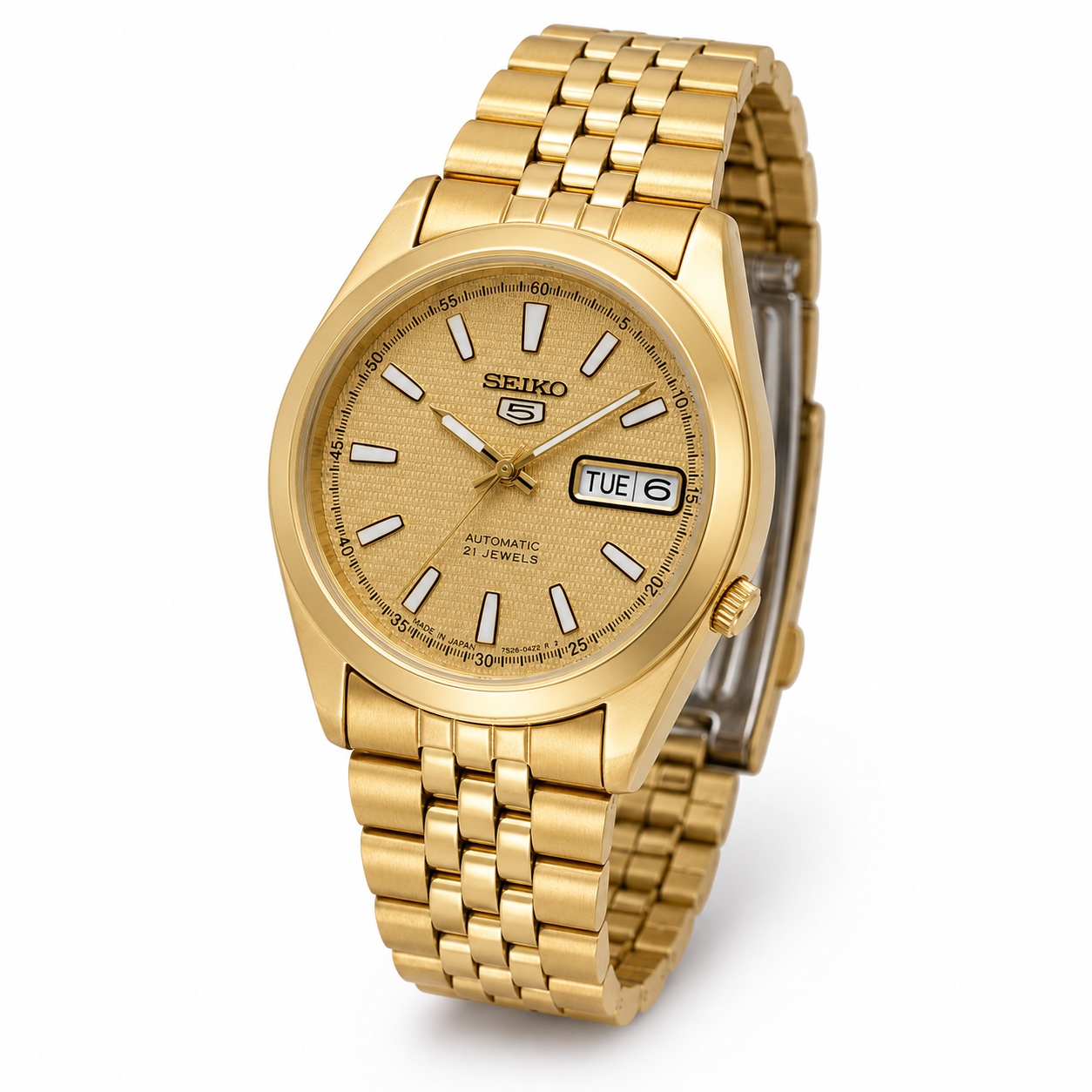 Seiko 5 SNXC34J5 Automatic Gold Men’s Watch