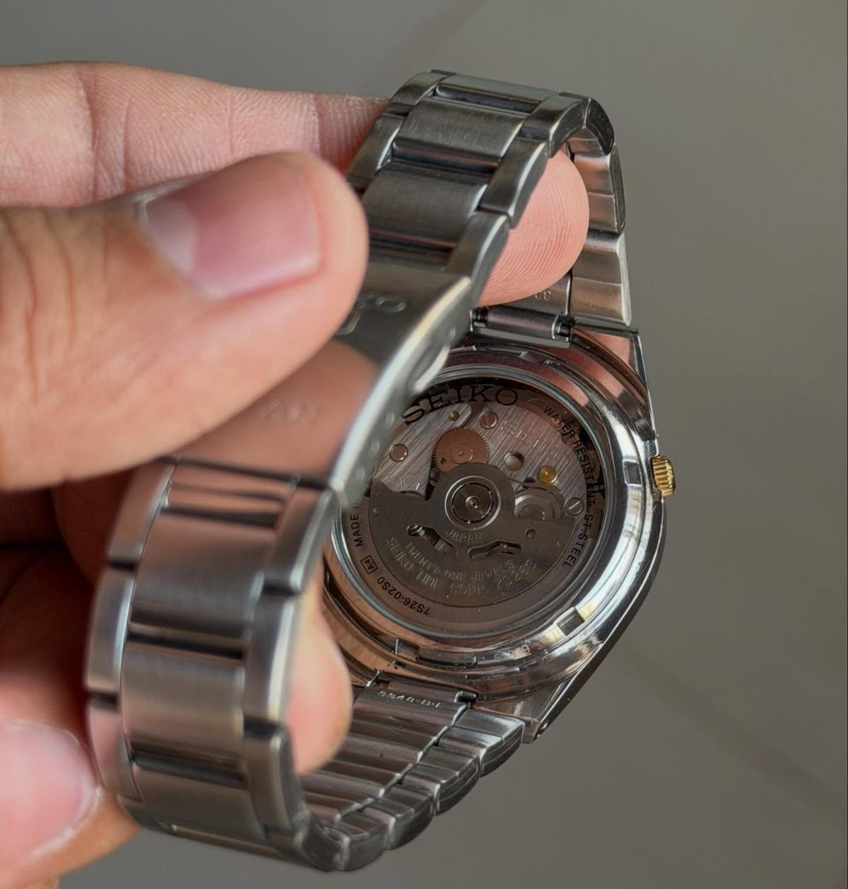 Seiko 5 SNKC57J1 Automatic Black Dial Watch