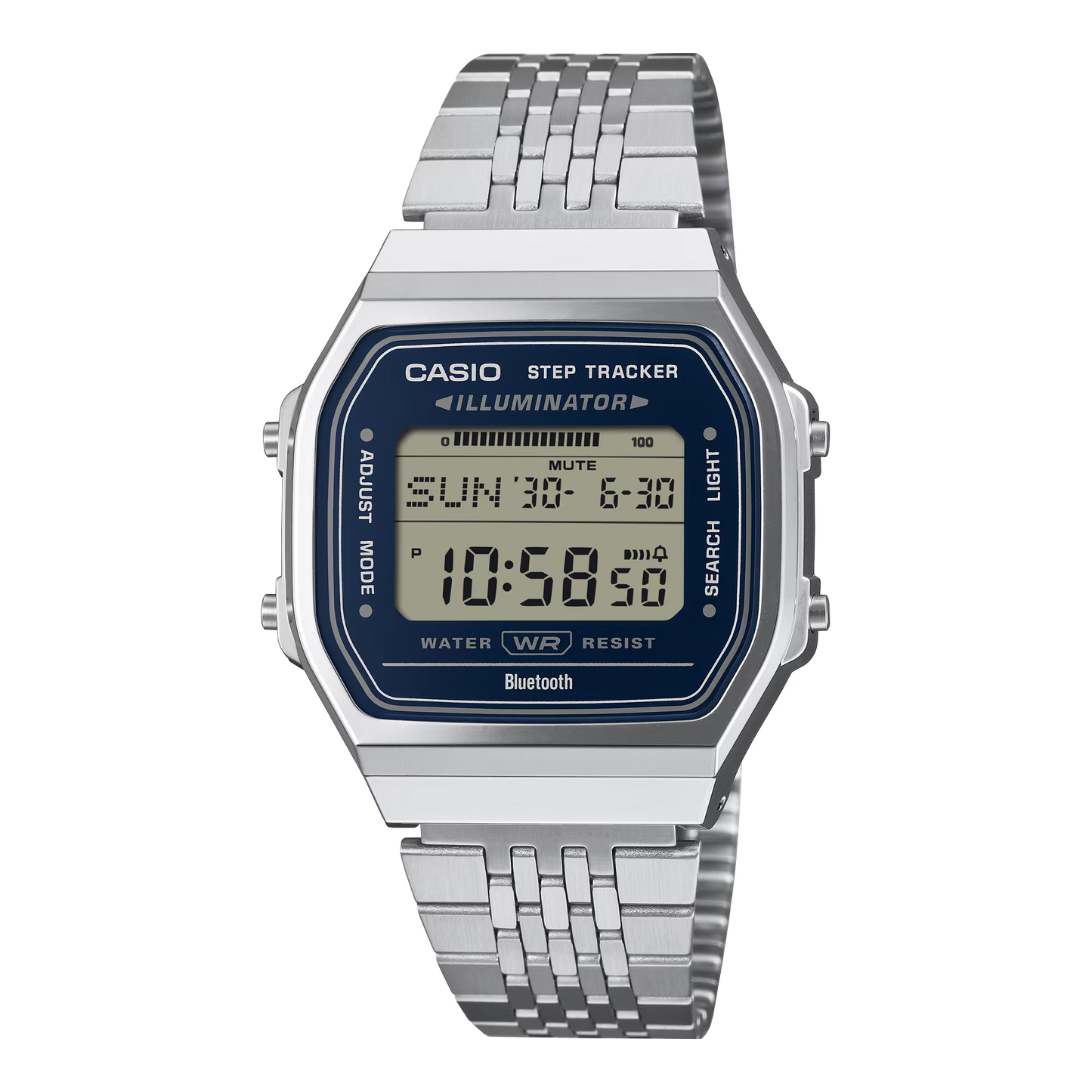 Casio Vintage ABL-100WE-2ADF Bluetooth Step Tracker Watch – Blue Dial