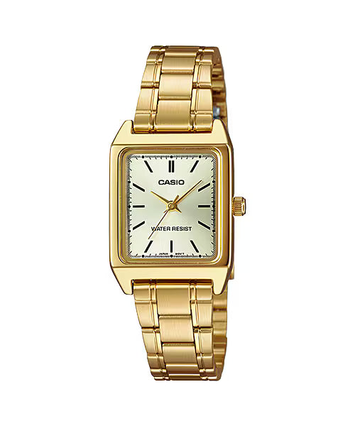 Casio LTP-V007G-9EUDF Women’s Gold Rectangular Watch
