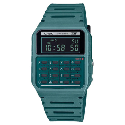 Casio Vintage CA-53WB-3B Unisex Green Calculator Digital Watch