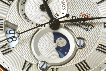 Orient Sun & Moon Automatic Rose Gold Watch RA-AK0007S30B