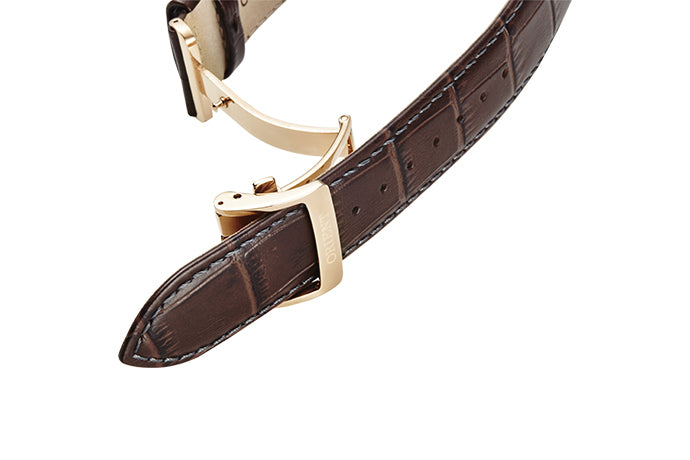 Orient Sun & Moon Automatic Rose Gold Watch RA-AK0007S30B