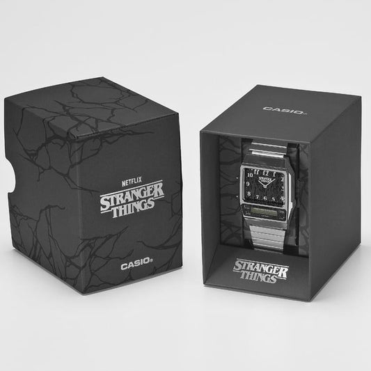 Casio AQ-800EST-1A Stranger Things Limited Edition Vintage Analog-Digital Watch