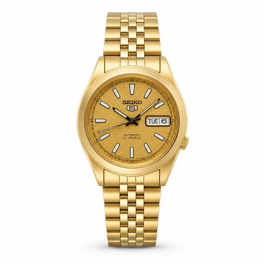 Seiko 5 SNXC34J5 Automatic Gold Men’s Watch