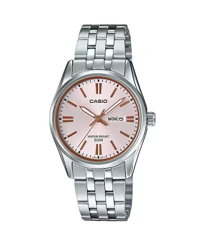 Casio LTP-1335D-4AVDF | Pink Dial Watch