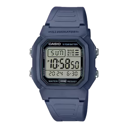 Casio W-800H-2AVDF Blue Digital Watch