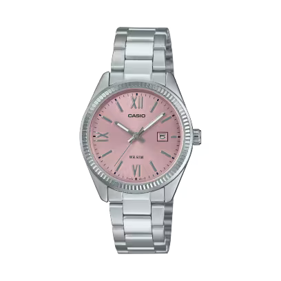 Casio LTP-1302DD-4A1VDF Women’s Watch – Pink Sunray Dial