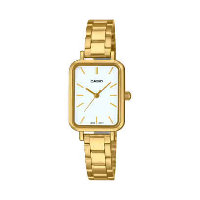 Casio LTP-V009G-7EUDF Women’s Gold Rectangular Watch