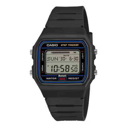 CASIO F-B100W-1A – Bluetooth & Step Counter