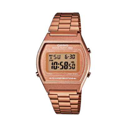 Casio Vintage B640WC-5ADF Rose Gold Digital Watch
