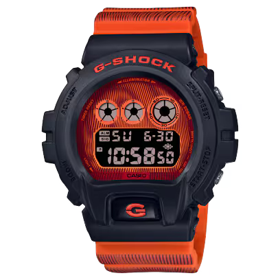 Casio G-Shock DW-6900TD-4 Time Distortion Watch