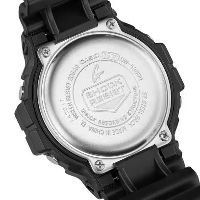 Casio G-Shock DW-5900U-1 Black Digital Watch – 10-Year Battery