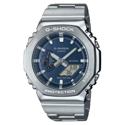 G-SHOCK GM-2110D-2B Blue Dial Full-Metal Watch
