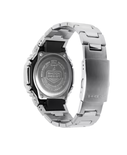 ساعة G-SHOCK GM-2110D-2B ذات ميناء أزرق وهيكل معدني كامل