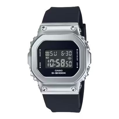 G-SHOCK GM-S5600-1DR – Black & Silver
