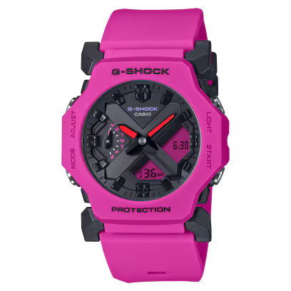 Casio G-SHOCK GA-2300-4ADR Pink Analog-Digital Watch