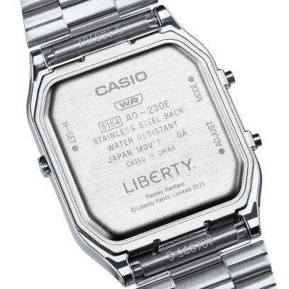 Title: Casio Vintage x Liberty AQ-230ELT-7A Silver Watch