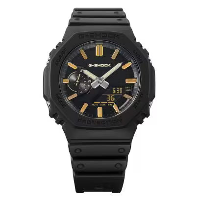 Casio G-SHOCK GA-2100LXB-1A9 Luxe Black & Gold Watch