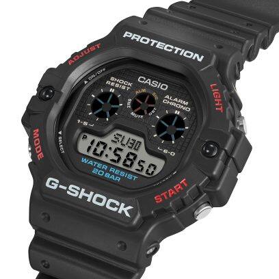 Casio G-Shock DW-5900U-1 Black Digital Watch – 10-Year Battery