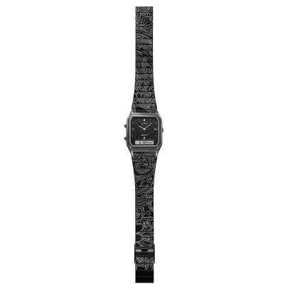 Casio Vintage x Liberty AQ-230EBLT-1A Black Analog-Digital Watch