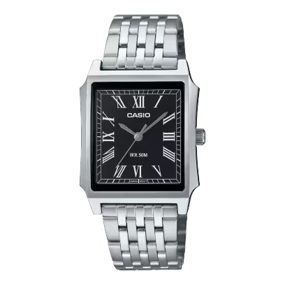 Casio MTP-B190D-1B Men's Black Dial Stainless