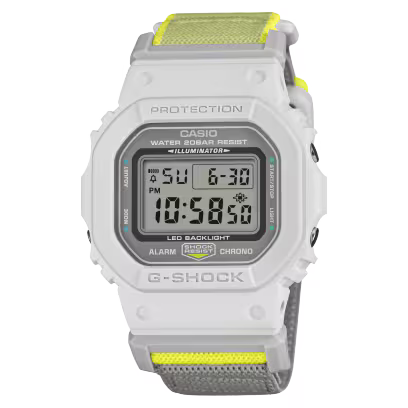 Title: Casio G-SHOCK DW-5600MNC-7A8 White & Grey Digital Watch
