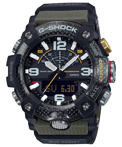 G-Shock GG-B100-1A3 MUDMASTER Black Green