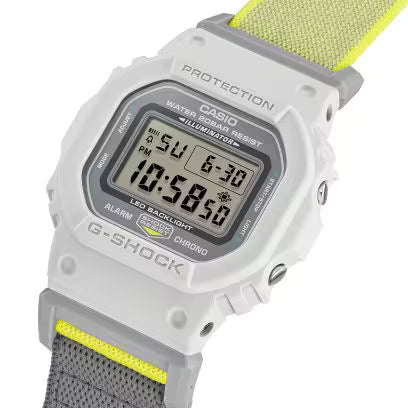 Title: Casio G-SHOCK DW-5600MNC-7A8 White & Grey Digital Watch