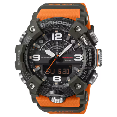 G-Shock GG-B100X-1A9 MUDMASTER Orange