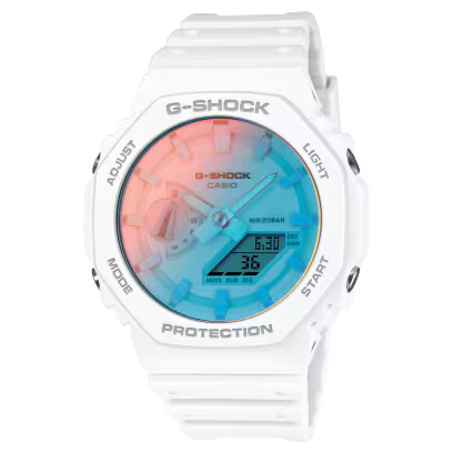 G-SHOCK GA-2100TL-7ADR White Analog-Digital Watch