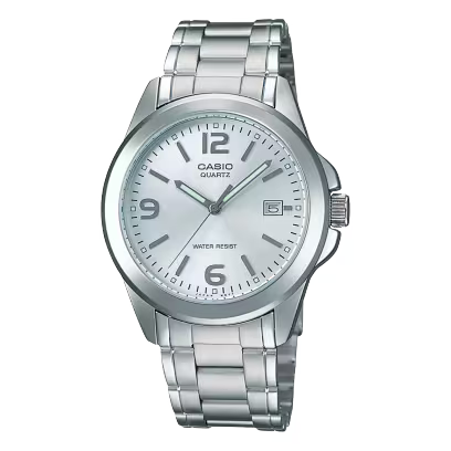 Casio MTP-1215A-7ADF White Dial Watch