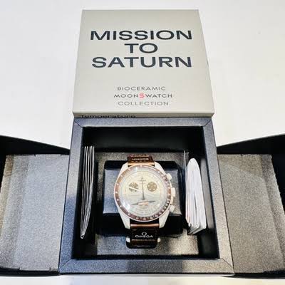 OMEGA x Swatch MoonSwatch Mission to Saturn SO33T100 – NOS