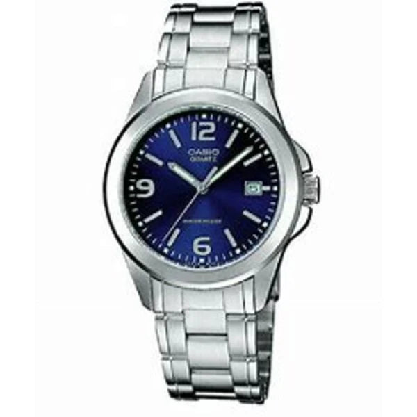 Casio LTP-1215A-2ADF Women’s Watch – Blue Dial, Silver Bracelet