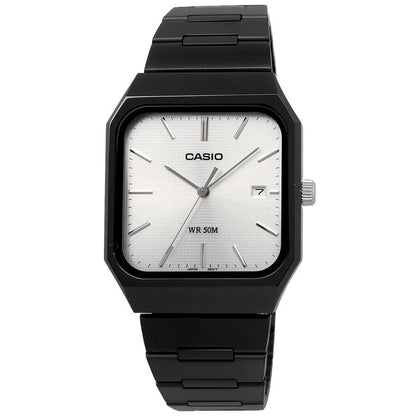 Casio Collection MTP-B185B-7AVDF Silver Dial Men's Watch | Original Full Set
