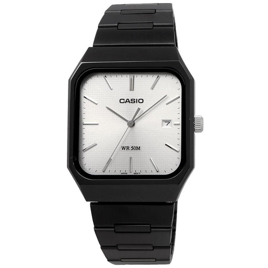 Casio Collection MTP-B185B-7AVDF Silver Dial Men's Watch | Original Full Set