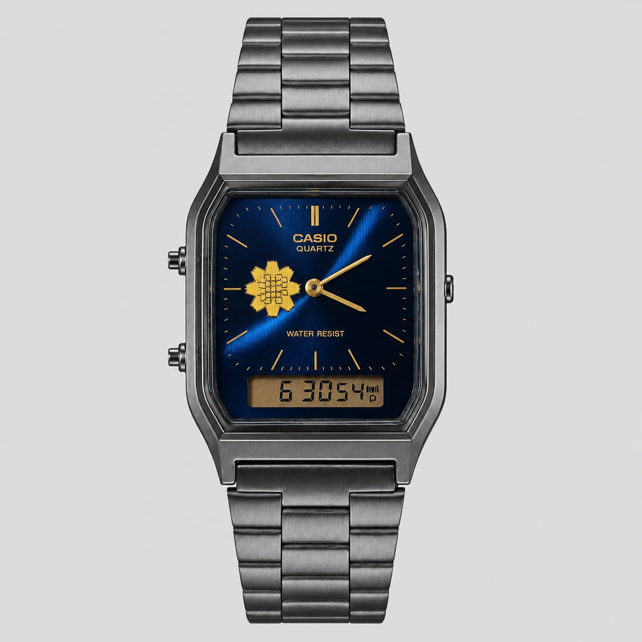 CASIO BLUE DIAL-AL-ARFAJ EDITION