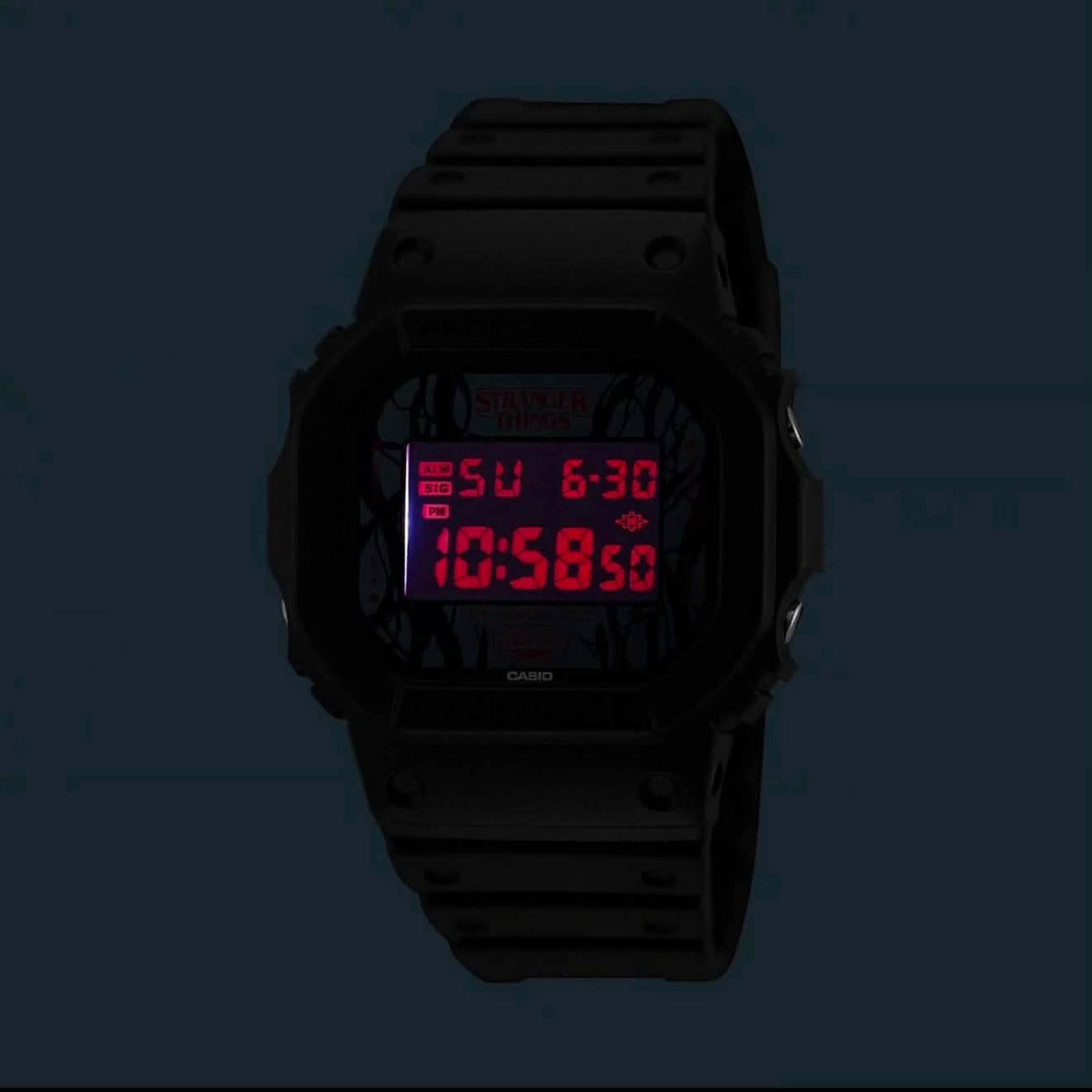 Casio G-SHOCK × Stranger Things إصدار محدود DW-5600STT-1D