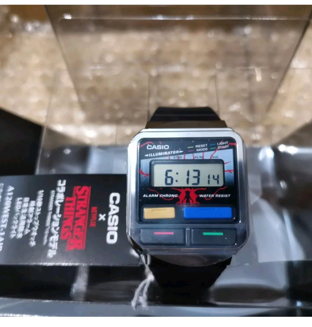 Casio A120WEST-1A Stranger Things Limited Edition Digital Watch