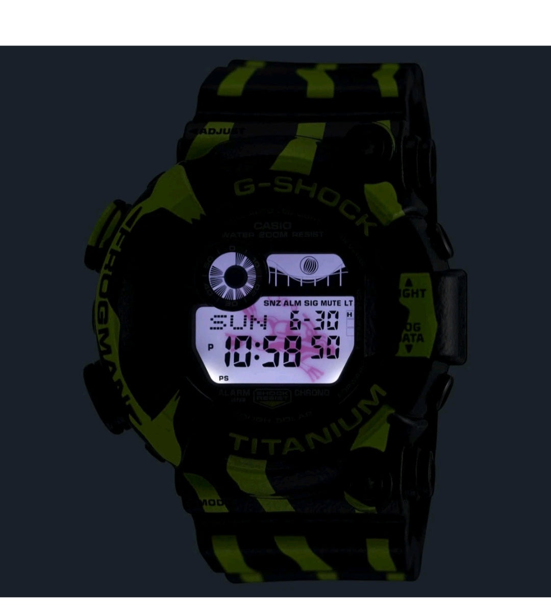 Casio G-Shock GW-8200TPF-1A Frogman Limited Edition | Titanium | Tough Solar | Made in Japan